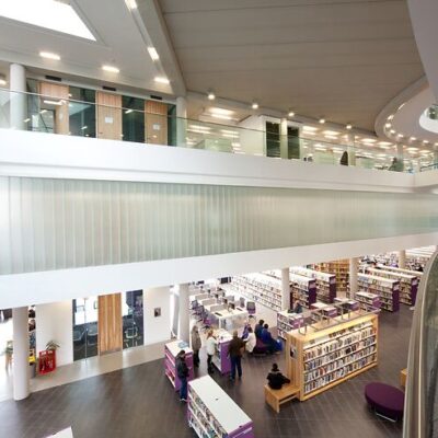 RaumGlas, Systemglas, Profilit, Shoppingcenter