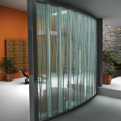 RaumGlas, Systemglas, Profilit, Trennwand